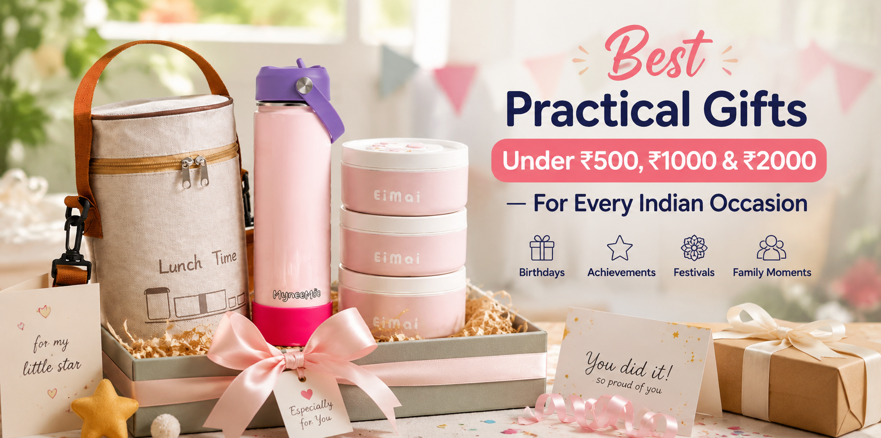 Best Practical Gifts Under ₹500, ₹1000 & ₹2000: For Every Indian Occasion