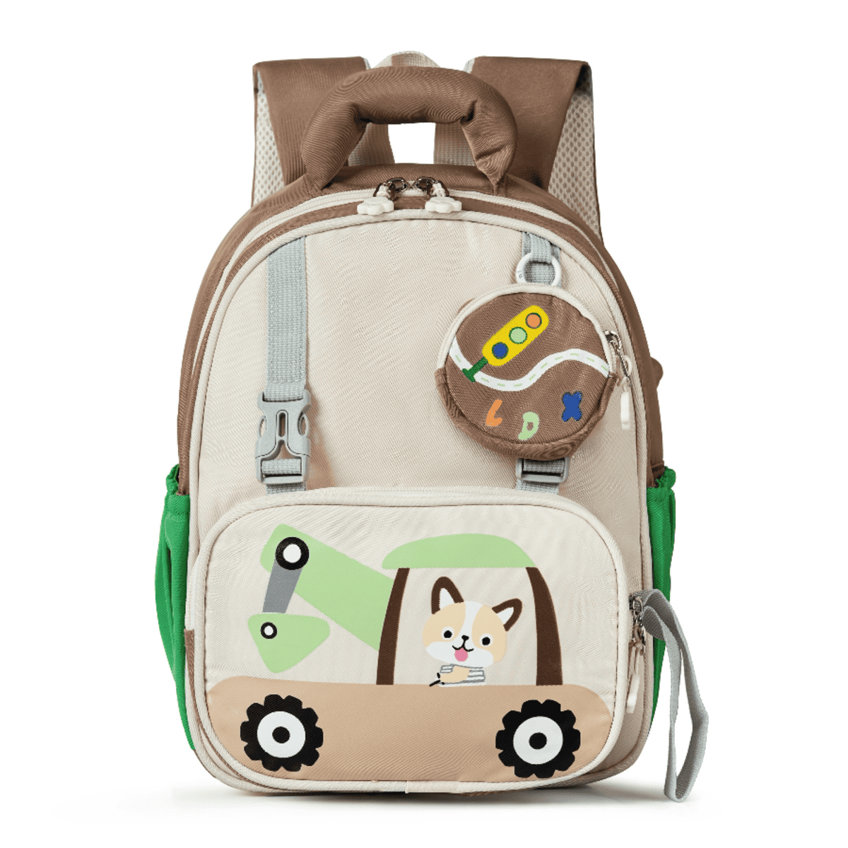 Crane Light-Up Kids Backpack – Lightweight & Comfortable Kindergarten Bag (Age 2-4Y)
