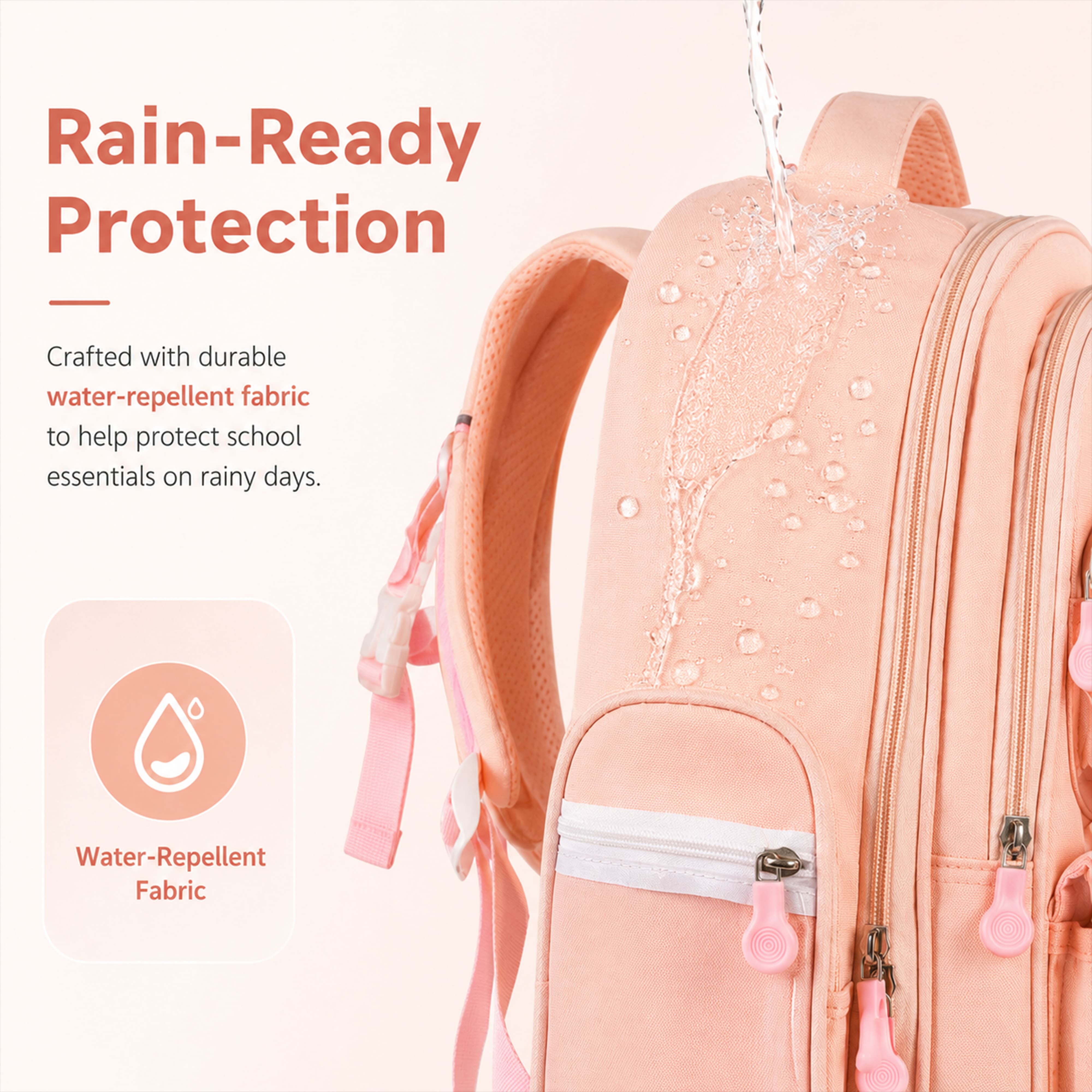 Buy MyneeMoe Brainy Bundle Elite Kids Backpack – Durable, Stylish & Spacious School Bag (Pink) - School Bag at MyneeMoe Online In India