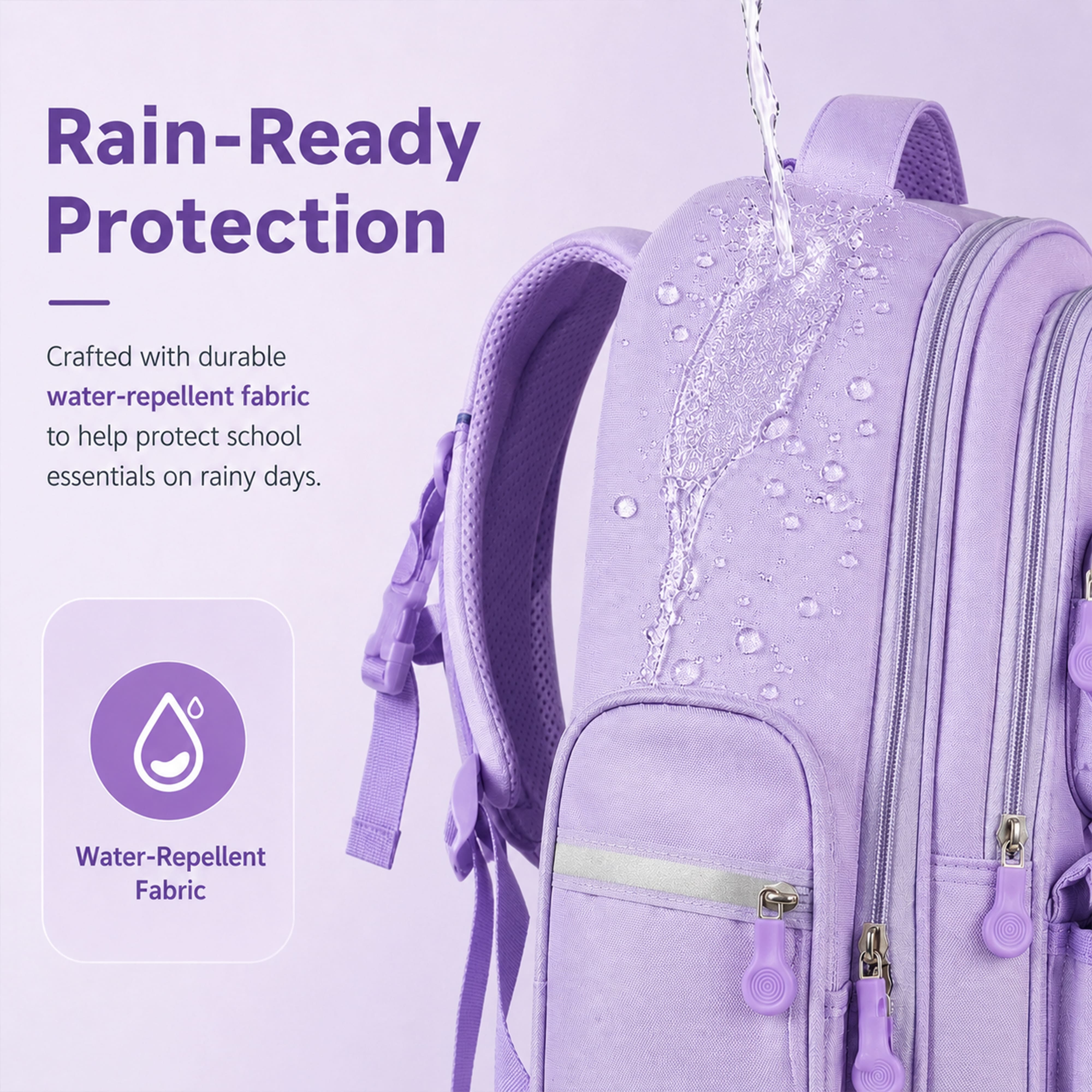 Buy MyneeMoe Brainy Bundle Elite Kids Backpack – Durable, Stylish & Spacious School Bag (Purple) - School Bag at MyneeMoe Online In India