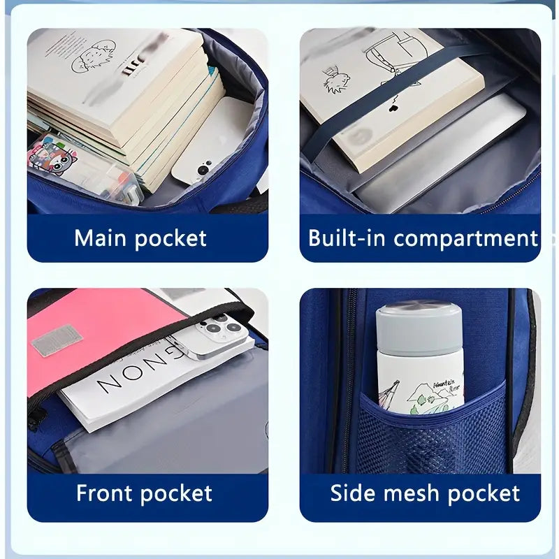 Buy MyneeMoe Split Shift Detachable Elite Backpack - Stylish, Durable, Waterproof School Bag - School Bag at MyneeMoe Online In India