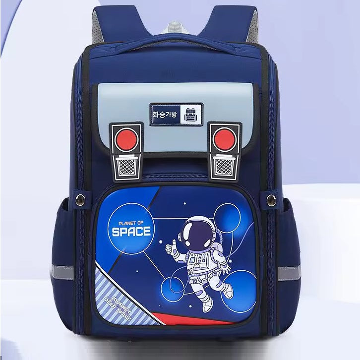 Buy MyneeMoe Campus Companion Elite Backpack - Stylish, Durable, Spacious, Waterproof School Bag for Kids Blue Space - Kids School Bag at MyneeMoe Online In India