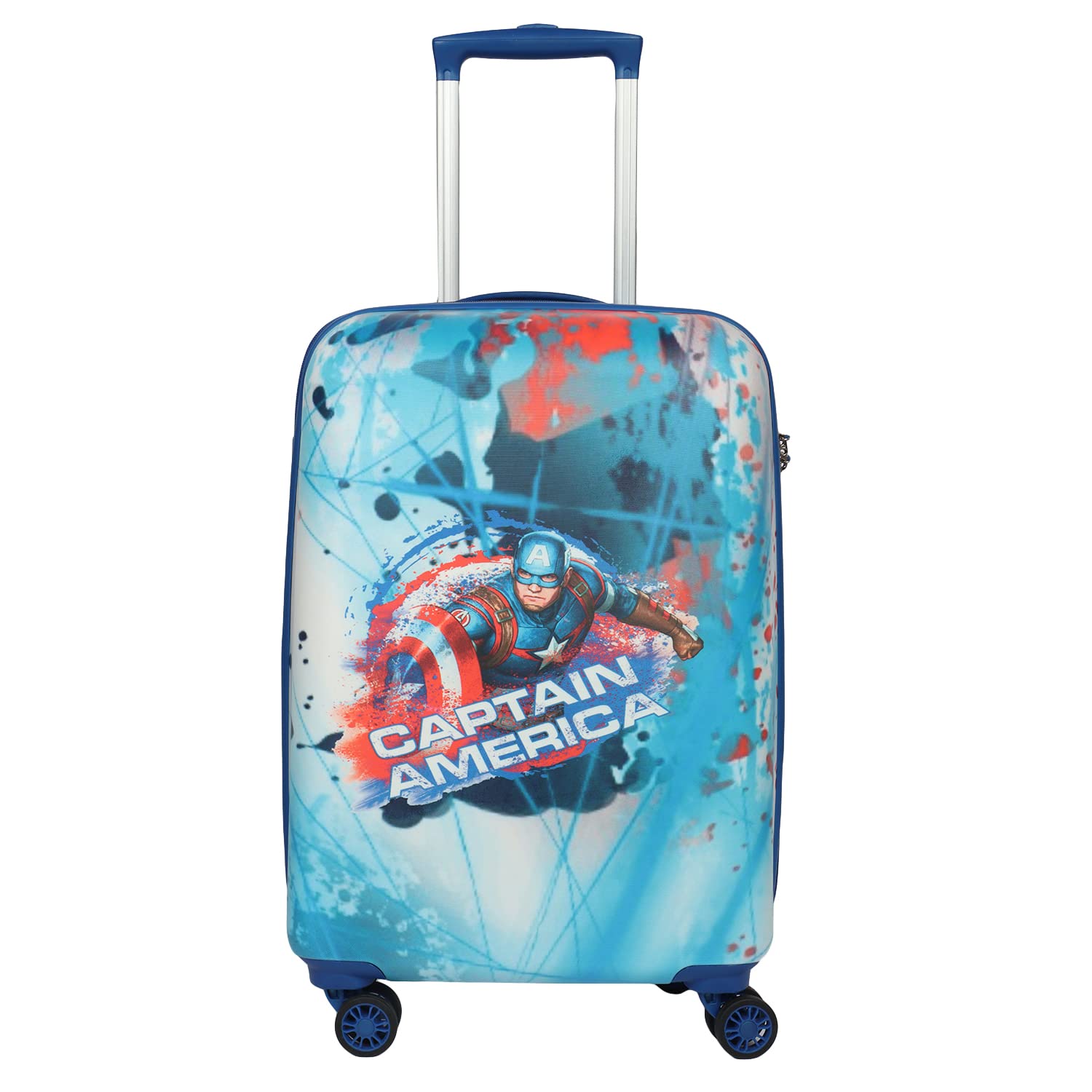 Buy Marvel Captain America Kids Travel Trolley Bag by Marvel – Stylish & Functional Rolling Suitcase - Kids Suitcase at Marvel Online In India