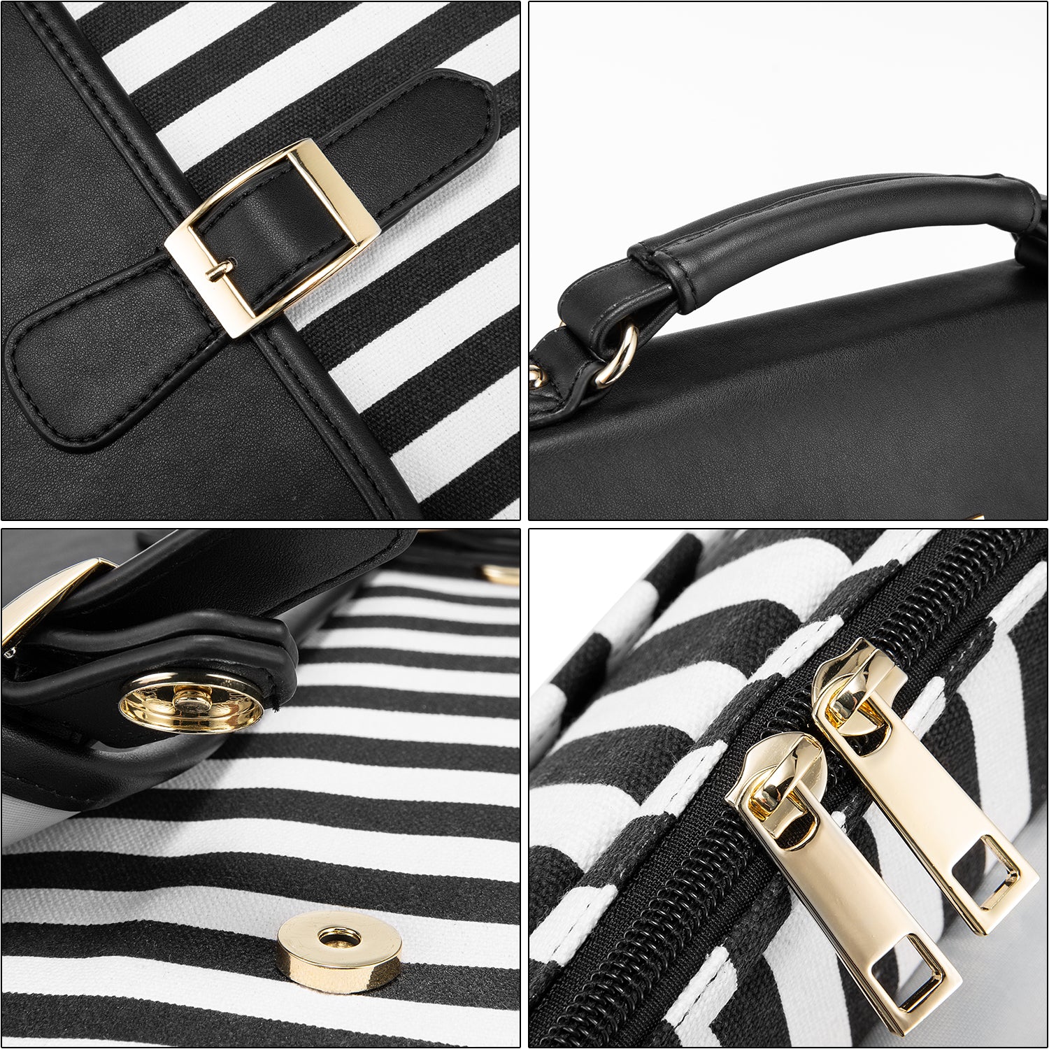 Buy MyneeMoe Lovevook Women's Laptop Bag Black - Elegant Design with Multiple Compartments - Laptop Bag at MyneeMoe Online In India