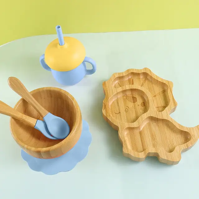 Buy MyneeMoe Leo Baby Feeding Set – Sustainable & Fun Essentials for Mess-Free Mealtimes - at MyneeMoe Online In India