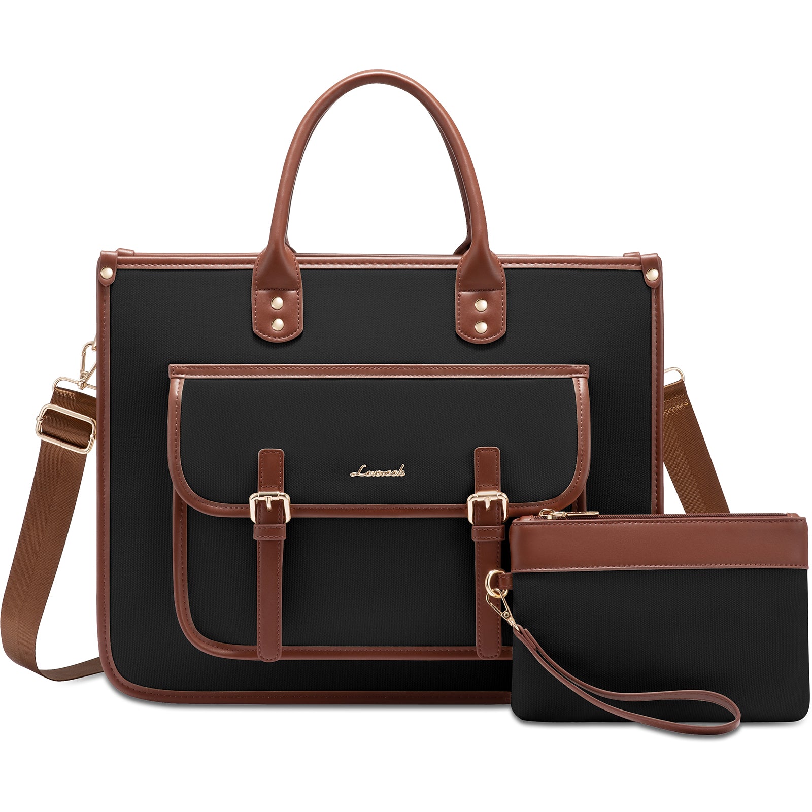 Buy MyneeMoe Lovevook Travel Bag Black - Spacious Weekender with Handy Pockets & Clutch - Travel & Tote Bags at MyneeMoe Online In India