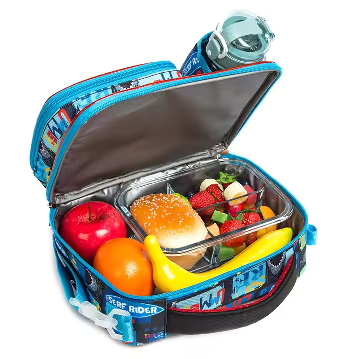 Buy MyneeMoe Foodie Friend Insulated Lunch Bag – Durable School & Travel Lunch Tote (Shark Voyager) - Lunch Bag at MyneeMoe Online In India