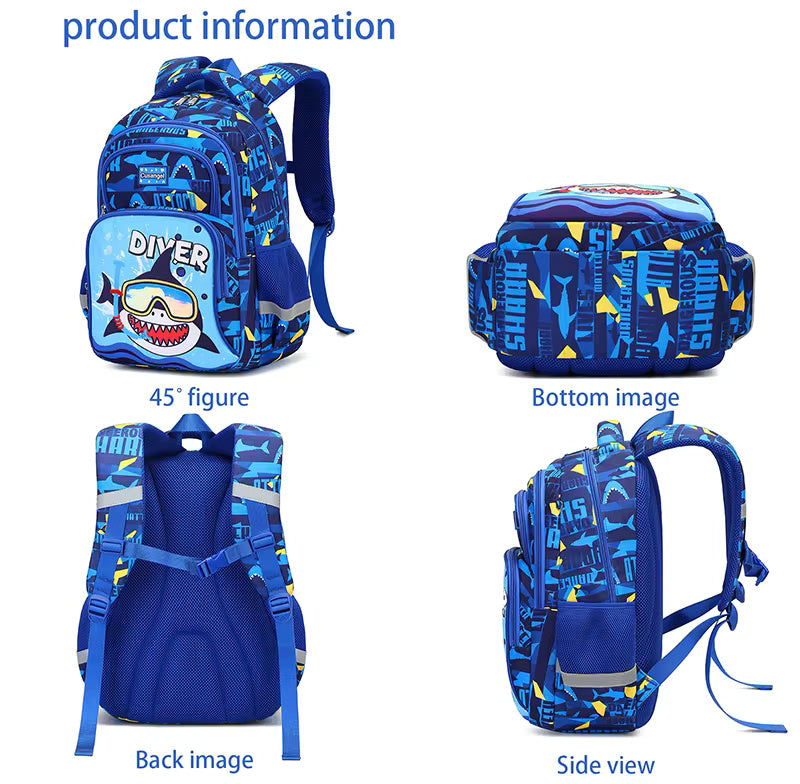 Buy MyneeMoe Explorer’s Delight Waterproof School Bag Combo - Backpack, Lunch Bag & Pencil Case - School Bag at MyneeMoe Online In India