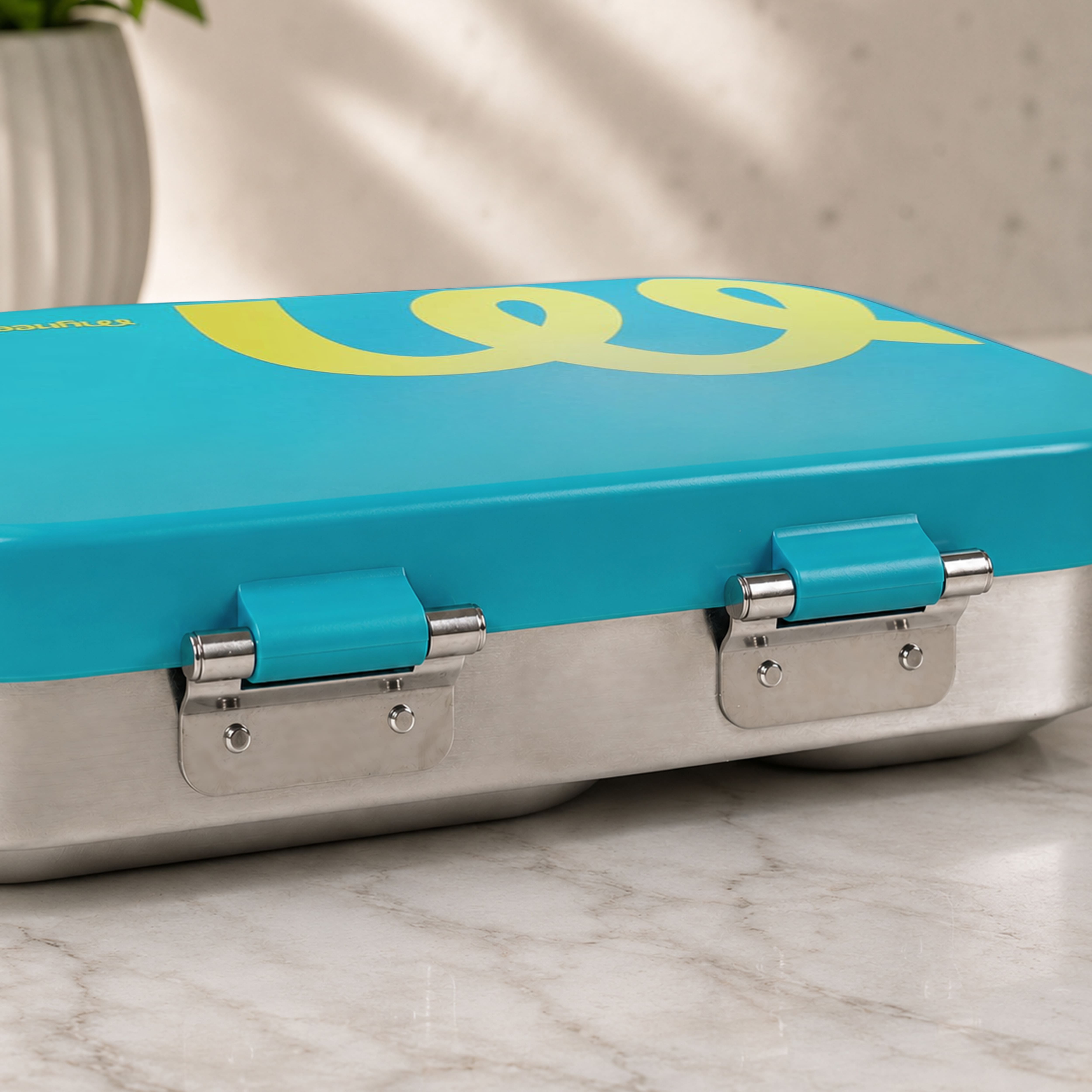Buy MyneeMoe Cubix Stainless Steel Bento Lunch Box - Signature - at MyneeMoe Online In India