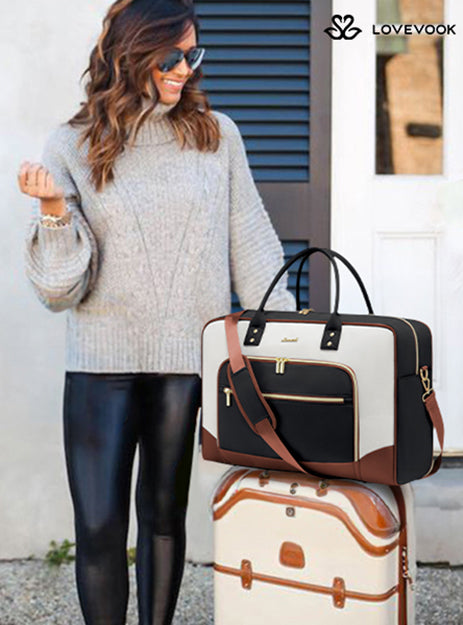 Buy MyneeMoe Lovevook 4-Piece Travel Set Gray & Pink: Duffel, Shoe Bag, Toiletry Case & Packing Cube - Travel & Tote Bags at MyneeMoe Online In India
