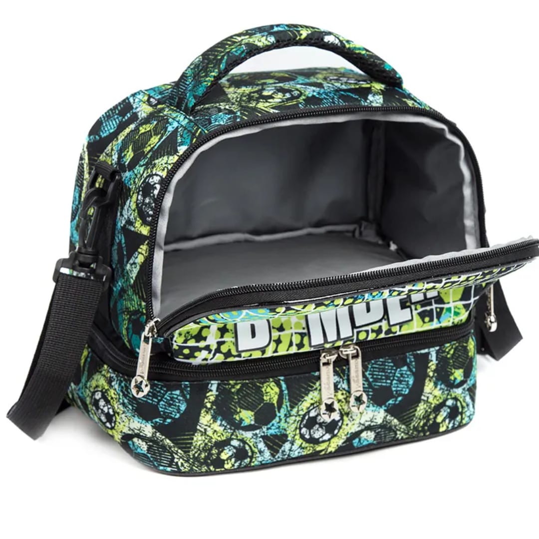 Buy MyneeMoe ChillMate Insulated Lunch Bag – Spacious, Durable & Waterproof With Dual Compartments (Bomber) - Lunch Bag at MyneeMoe Online In India