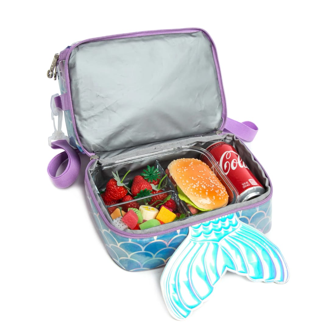 Buy MyneeMoe ChillMate Insulated Lunch Bag – Spacious, Durable & Waterproof With Dual Compartments (Mermaid) - Lunch Bag at MyneeMoe Online In India