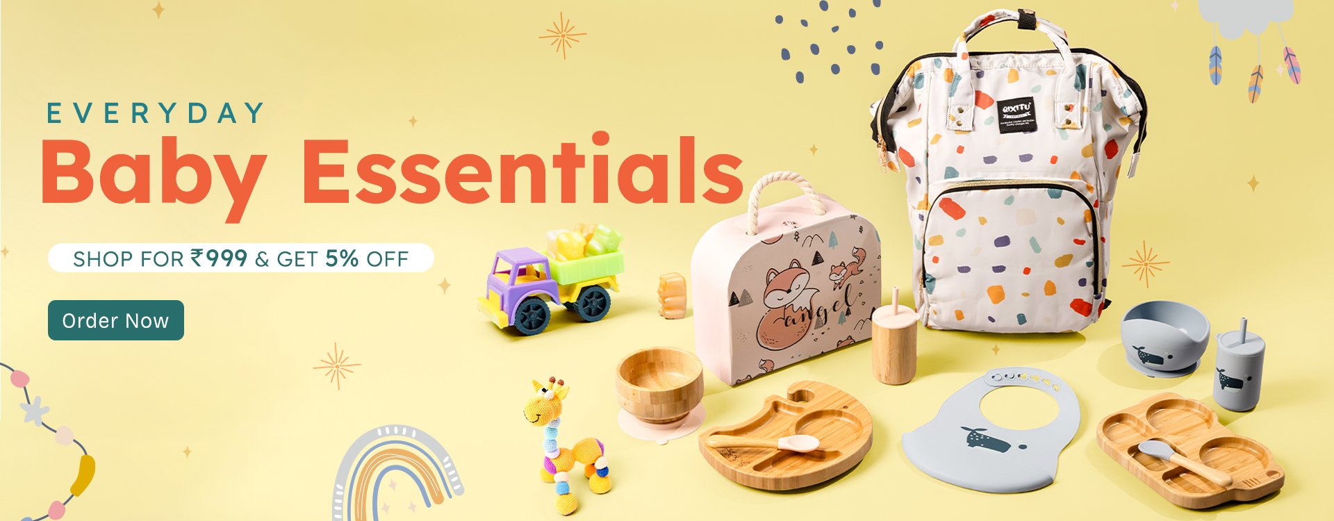 MyneeMoe Daily Work Essentials Banner with laptop bags & lunch box