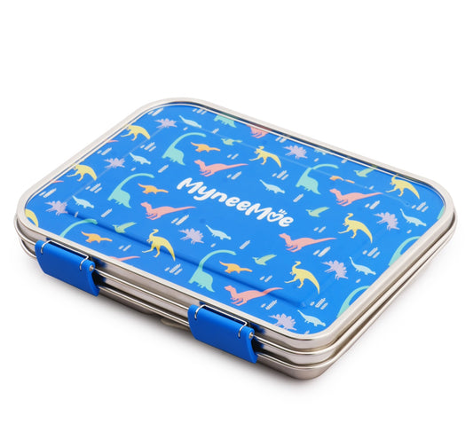 Buy MyneeMoe MyneeMoe Prime Bento Pro – Stainless Steel Lunch Box, Sleek & Durable Blue - Lunch Box at MyneeMoe Online In India