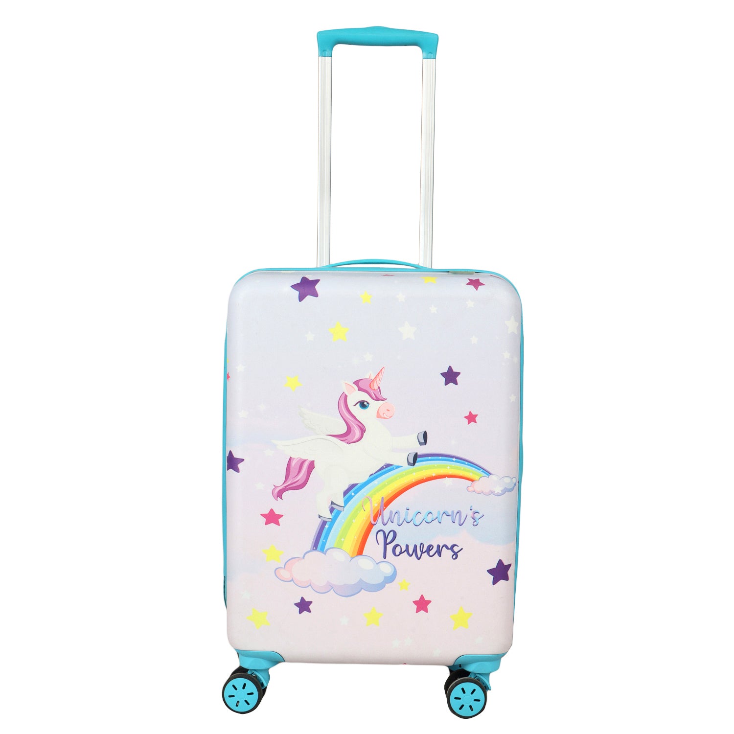 Buy MyneeMoe Unicorn Kids Travel Trolley Bag – Fun & Durable Rolling Suitcase for Young Explorers - Draft at MyneeMoe Online In India
