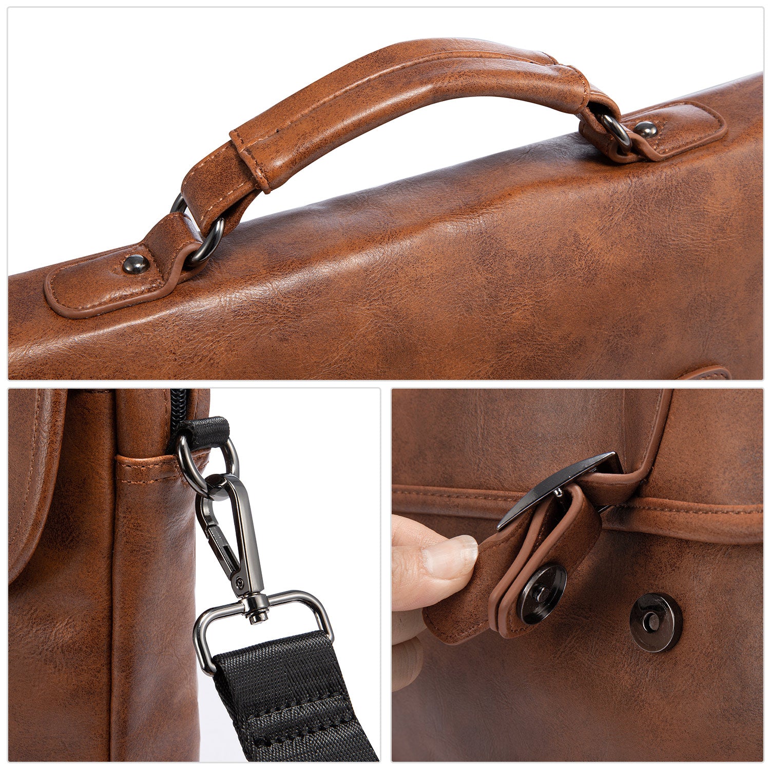 Buy MyneeMoe Lovevook Women's Laptop Bag Brown - Spacious and Stylish Work Tote - Laptop Bag at MyneeMoe Online In India