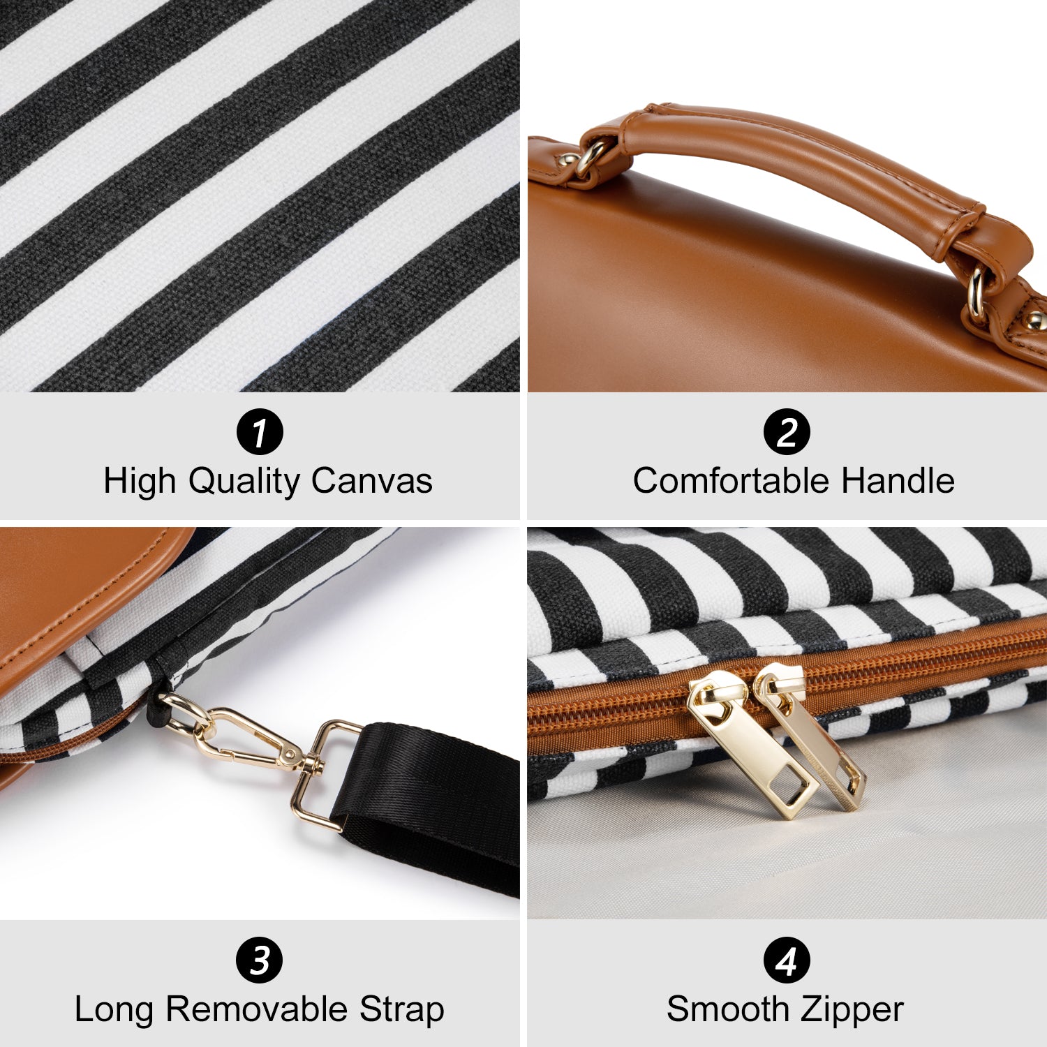Buy MyneeMoe Lovevook Women's Laptop Bag Brown - Elegant Design with Multiple Compartments - Laptop Bag at MyneeMoe Online In India