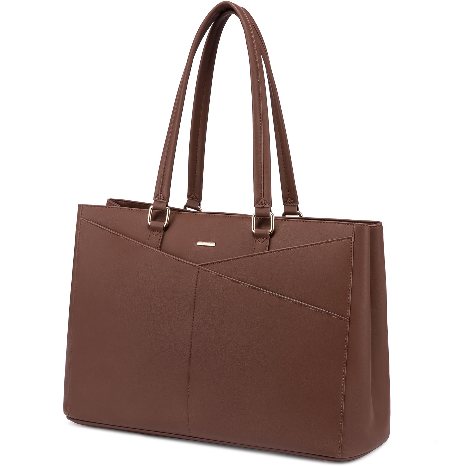Buy MyneeMoe Lovevook Women's Versatile Laptop Tote & Handbag Brown - Perfect for Work and Travel - Laptop Bag at MyneeMoe Online In India
