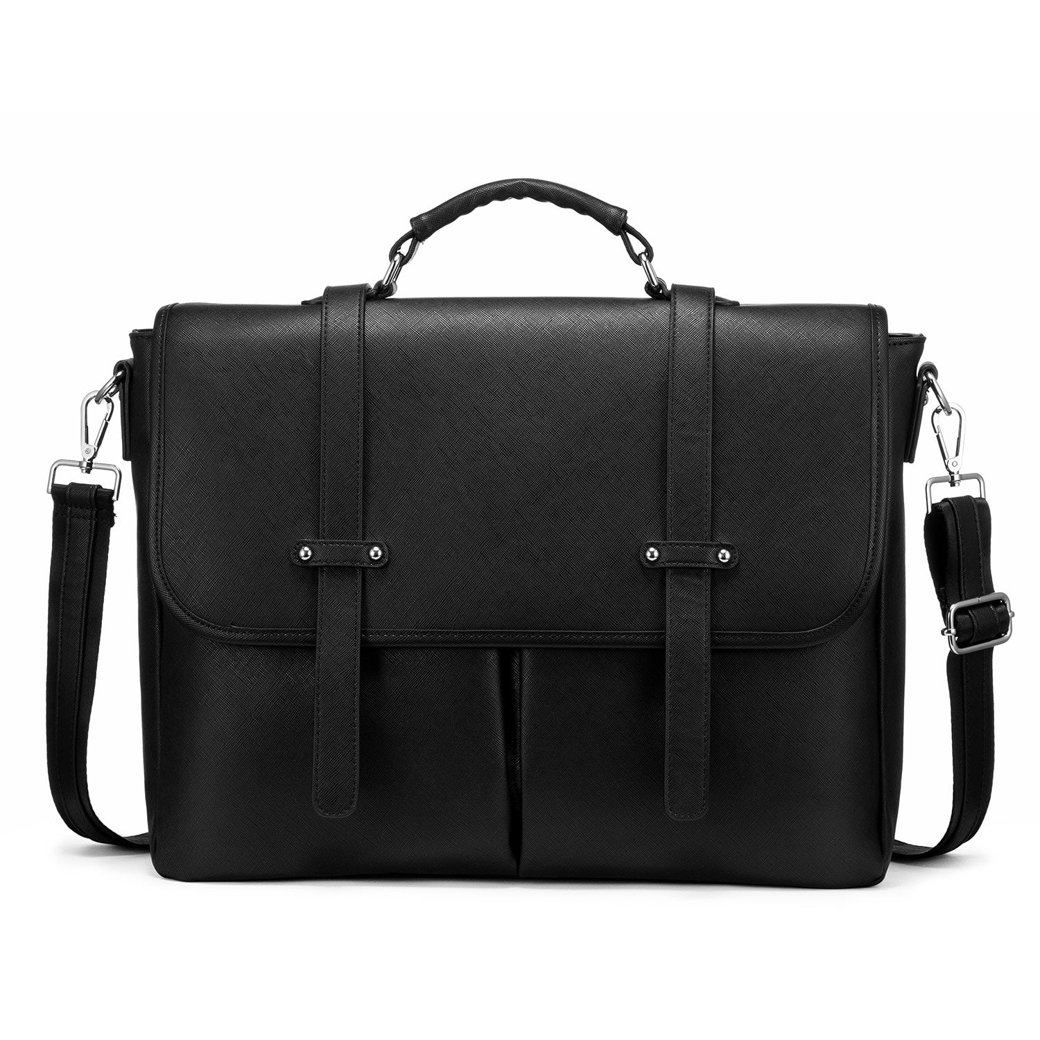 Buy MyneeMoe Lovevook Women's Laptop Bag Black - Sleek and Functional Work Bag with Multiple Pockets Black - Laptop Bag at MyneeMoe Online In India