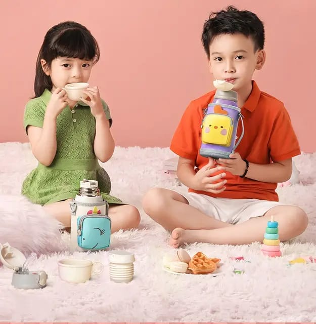 Buy MyneeMoe Children's Cup Dual Mouth Water Bottle - Leakproof, BPA-Free & Easy to Clean - Kids Water Bottle at MyneeMoe Online In India