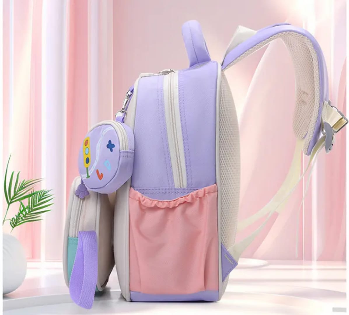 Buy MyneeMoe Crane Light-Up Kids Backpack – Lightweight & Comfortable Kindergarten Bag (Yellow) - School Bag at MyneeMoe Online In India