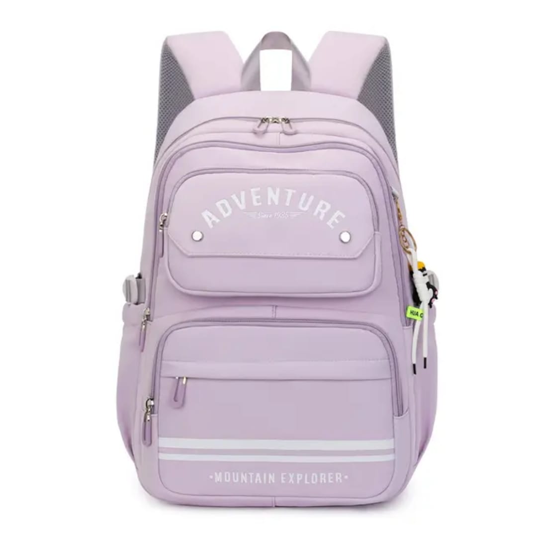 Buy MyneeMoe Spacious Adventure School Bag - Durable, Lightweight & Waterproof Backpack Purple - School Bag at MyneeMoe Online In India