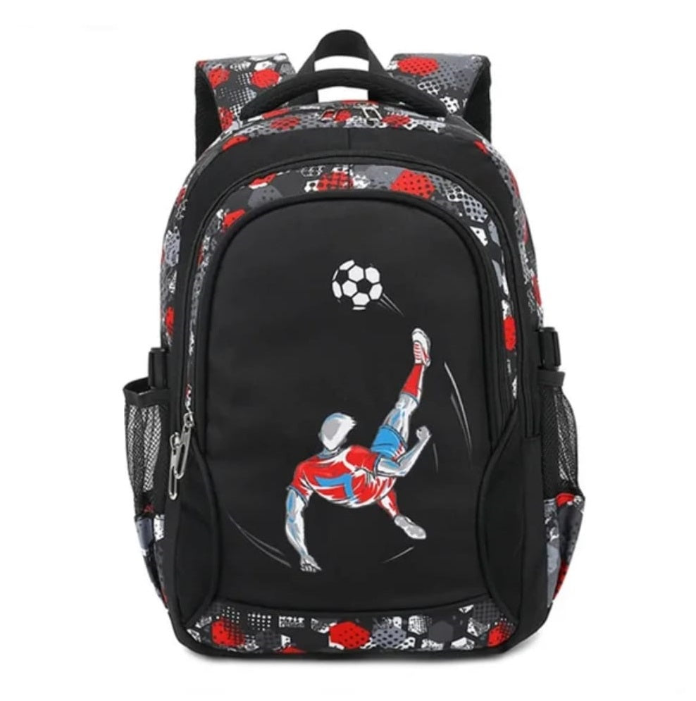 Buy MyneeMoe All-Rounder School Backpack – Comfortable, Roomy & Cool Prints Red - School Bag at MyneeMoe Online In India