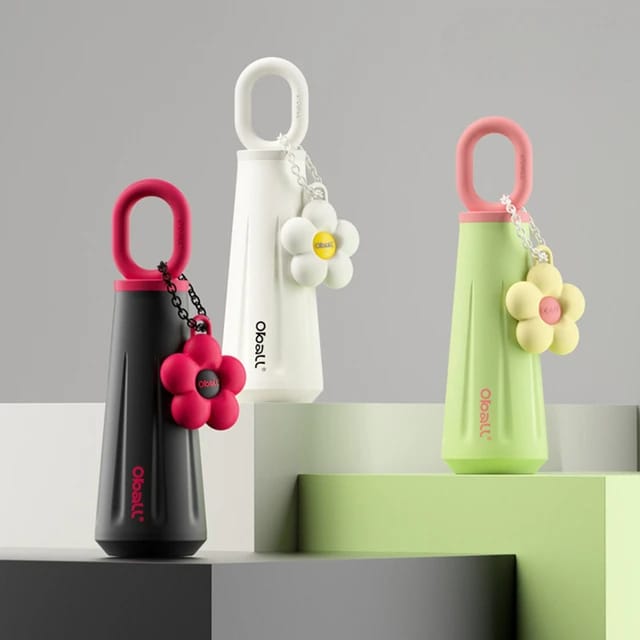 Buy MyneeMoe Dopamine Goddess Stainless Steel Vacuum Water Bottle - Stylish & Leakproof - Kids Insulated Water Bottle at MyneeMoe Online In India