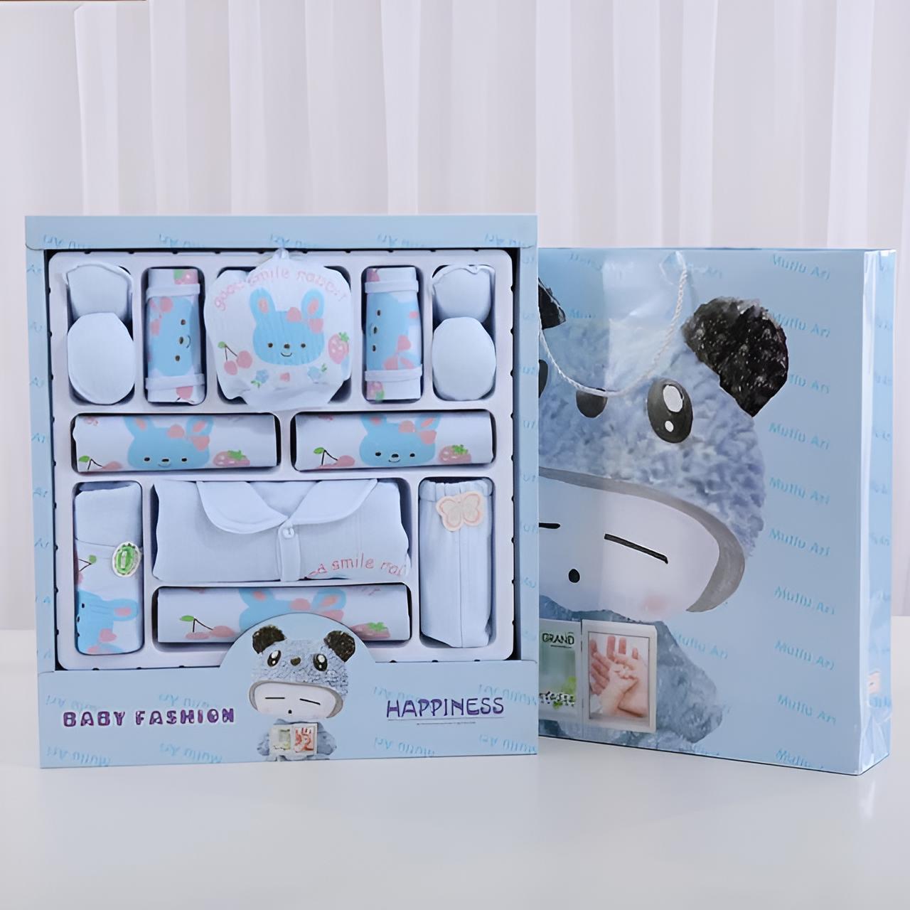 Buy MyneeMoe Baby Fashion Premium 16 PCs Newborn Baby Gift Set โ Perfect for Baby Boys & Girls - Baby Clothing Set at MyneeMoe Online In India