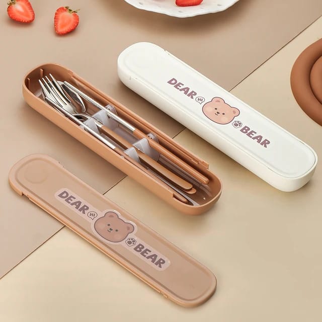 Buy MyneeMoe Classic Stainless Steel Cutlery Set - Spoon, Fork & Chopsticks for Daily Meals - Cutlery Set at MyneeMoe Online In India