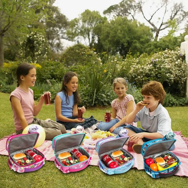 Buy MyneeMoe Foodie Friend Insulated Lunch Bag – Durable School & Travel Lunch Tote (Space Traveler) - Lunch Bag at MyneeMoe Online In India