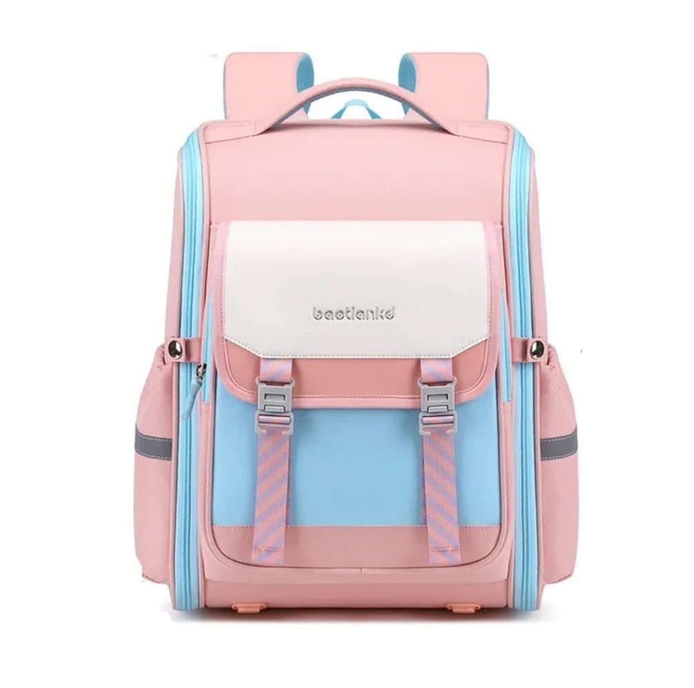 Buy MyneeMoe Elite Elegance Premium Backpack - Chic, Sturdy, Spacious, Water-Resistant Backpack for Kids Peach - Kids School Bag at MyneeMoe Online In India