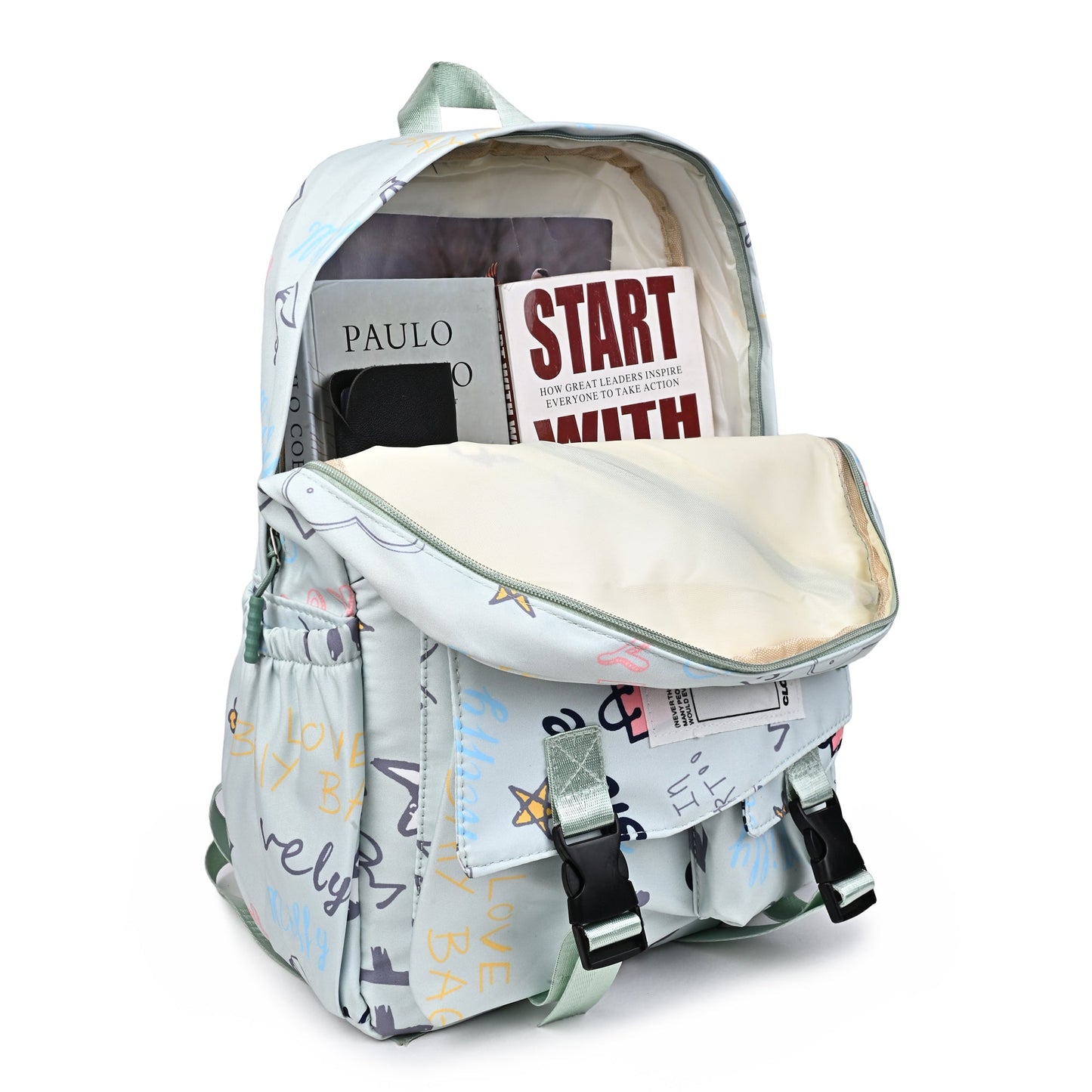 Buy MyneeMoe Stylish Waterproof Backpack for School & College - Durable, Spacious, Trendy Bag for Students - Kids School Bag at MyneeMoe Online In India