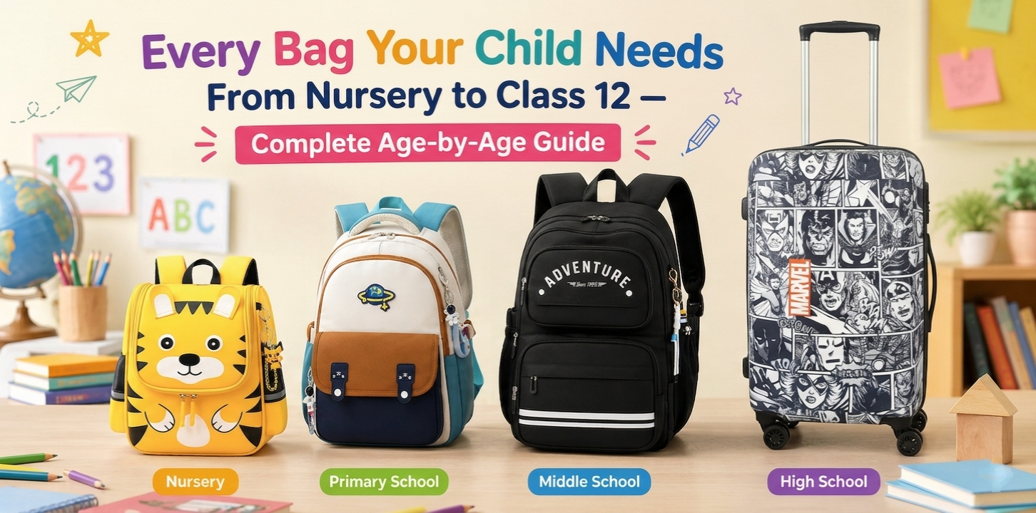 Every Bag Your Child Needs From Nursery to Class 12: Complete Age-by-Age Guide