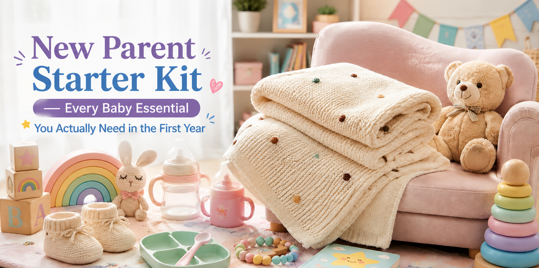 New Parent Starter Kit: Every Baby Essential You Actually Need in the First Year