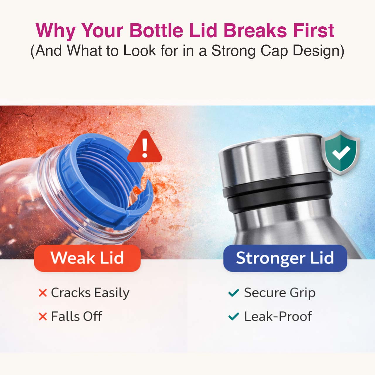 Why Bottle Caps Crack Before the Bottle Itself