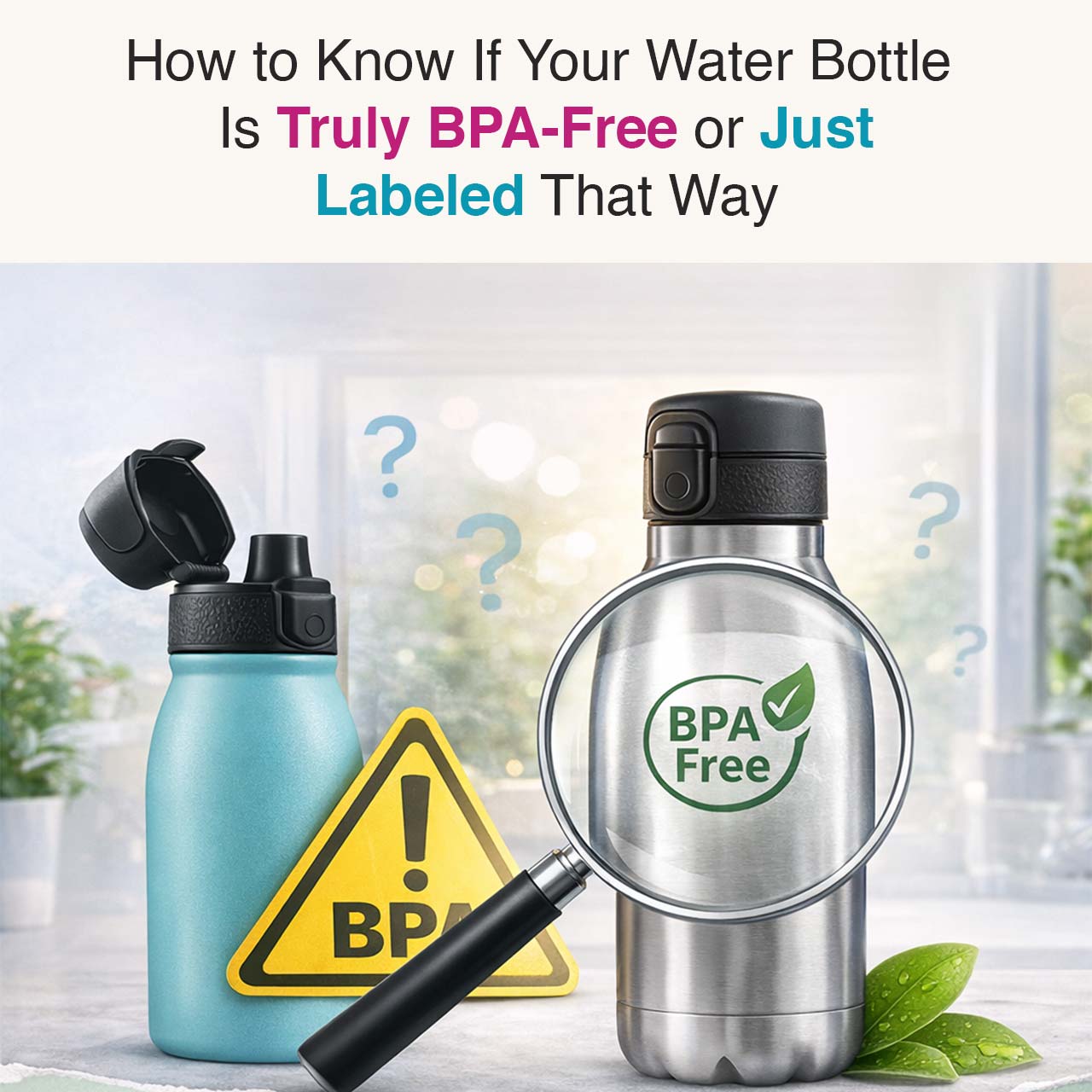 How to Know If Your Water Bottle Is Truly BPA-Free or Just Labeled That Way