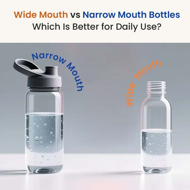 Wide Mouth vs Narrow Mouth Bottles: Which Is Better for Daily Use?