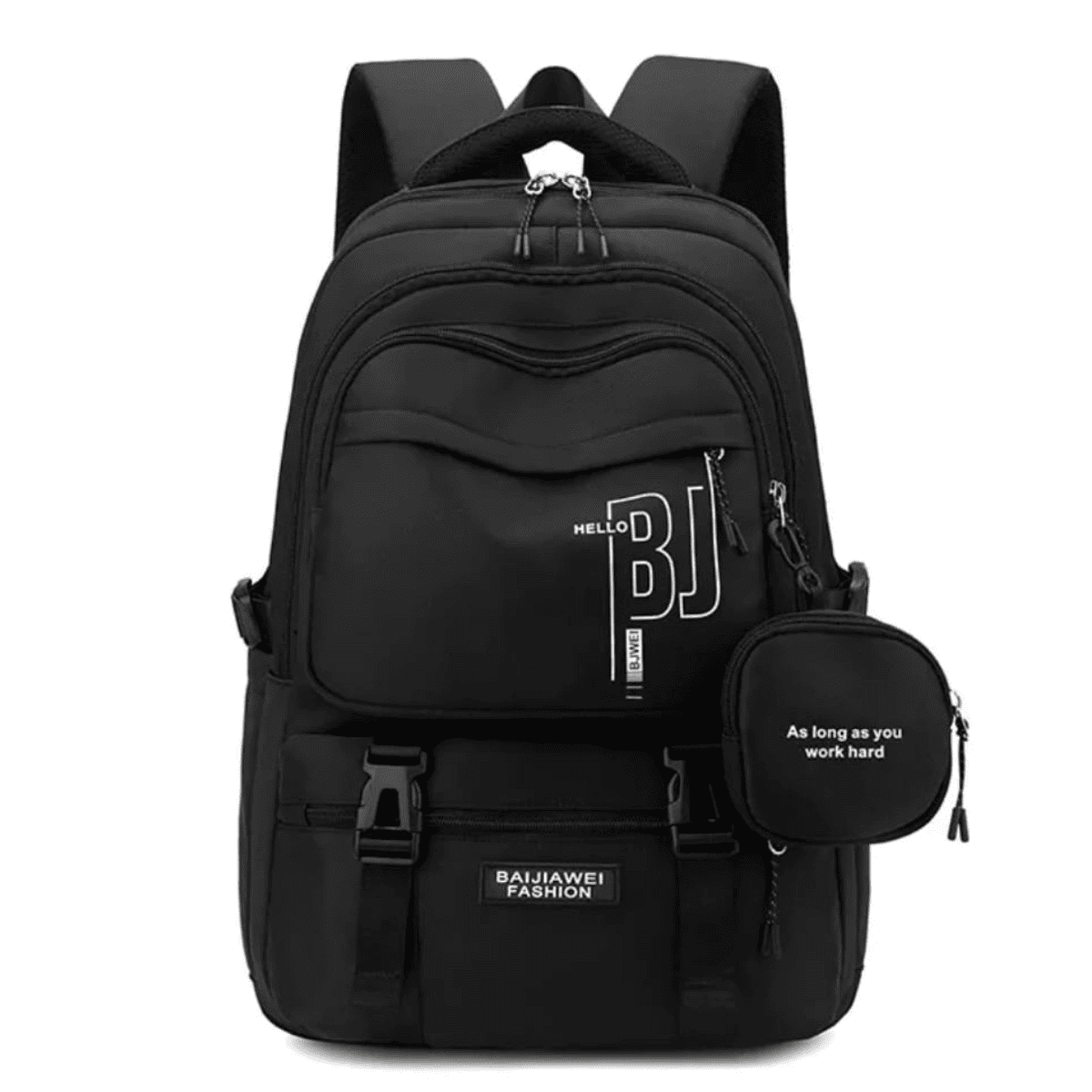 CampusPro Kids Backpack – Durable, Stylish & Spacious School Bag (Black)