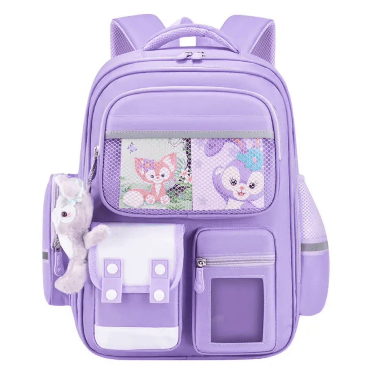 Brainy Bundle Elite Kids Backpack – Durable, Stylish & Spacious School Bag (Purple)