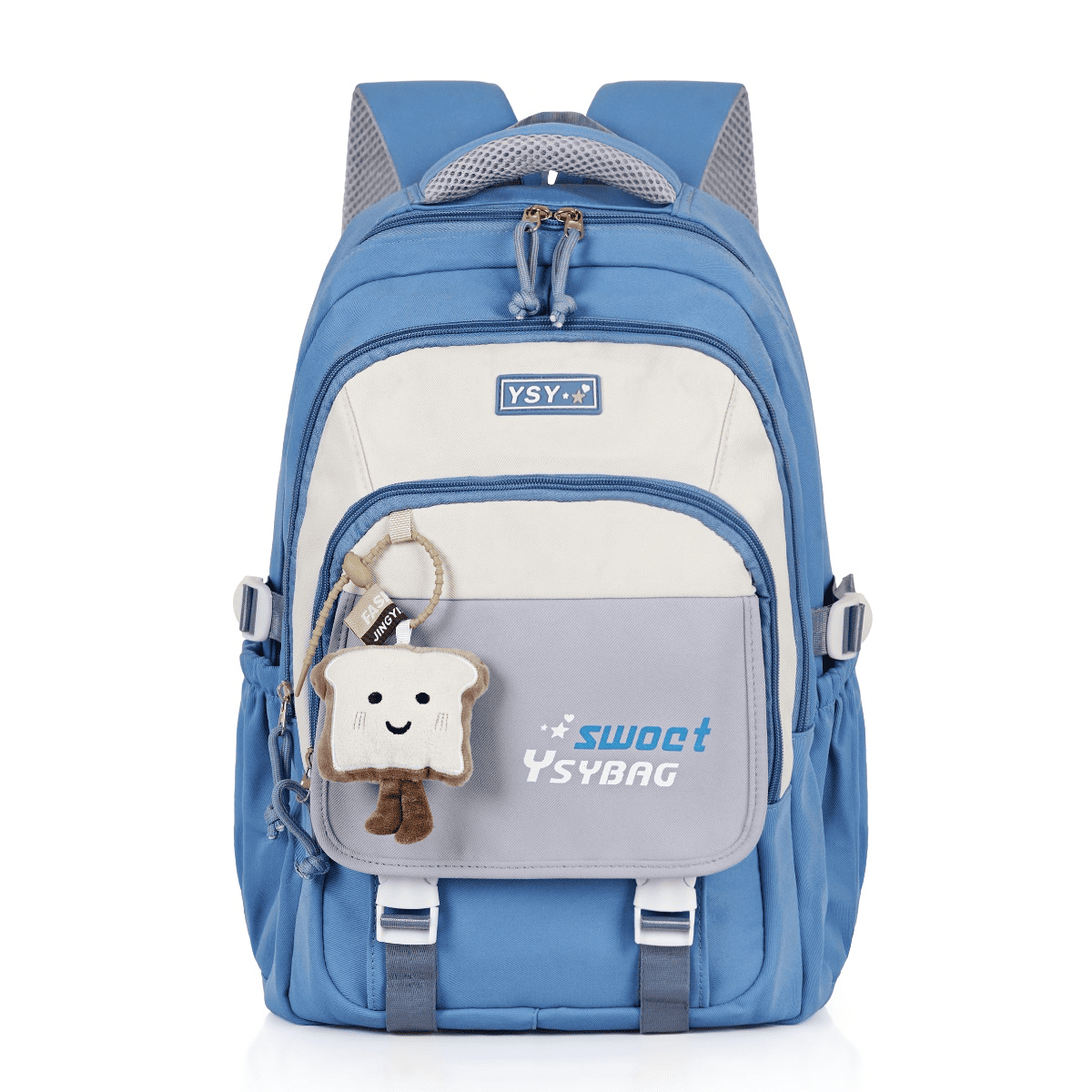 Buy MyneeMoe Sweet Dreams Kids Backpack – Durable, Stylish & Spacious School Bag (Light Blue) Light Blue - School Bag at MyneeMoe Online In India