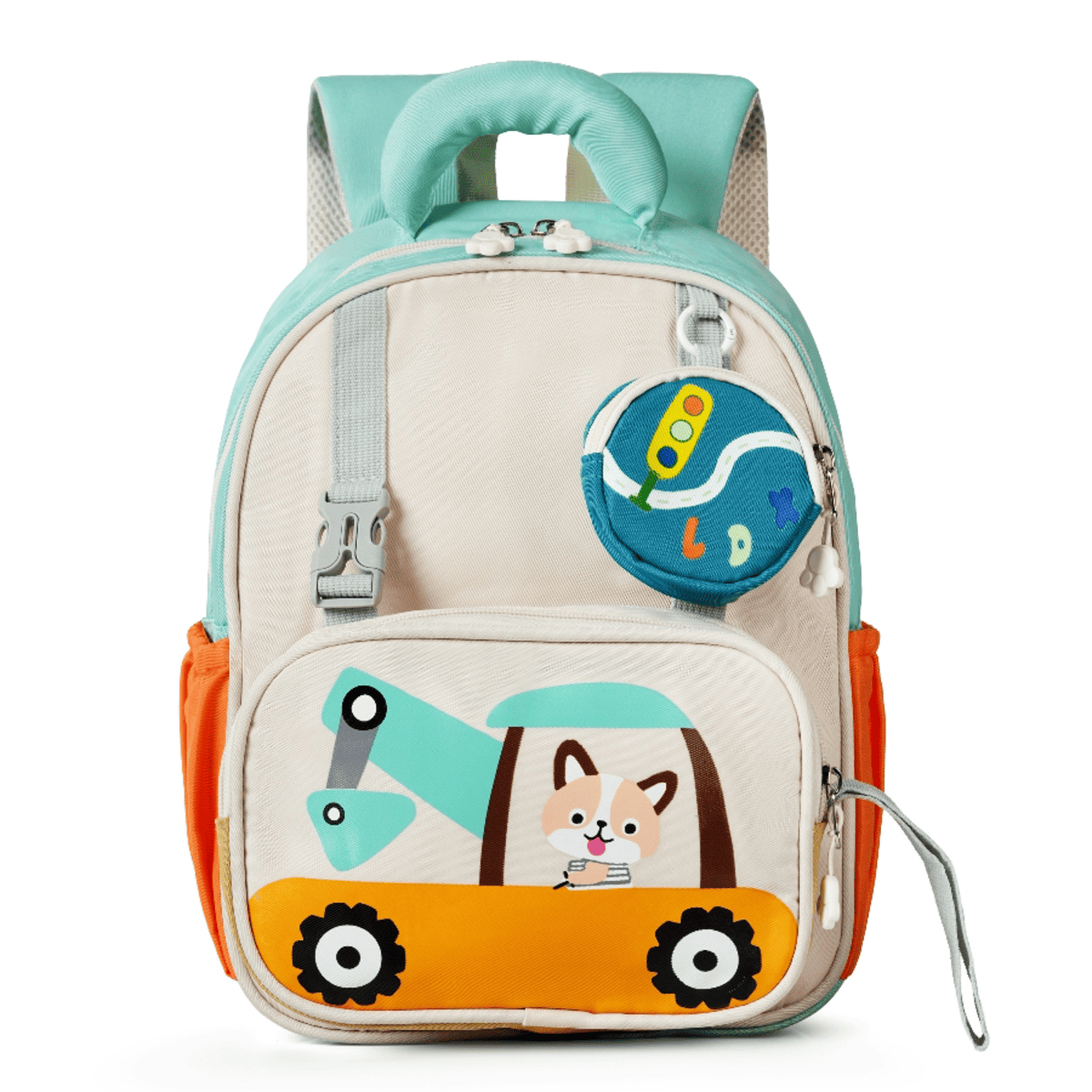Buy MyneeMoe Crane Light-Up Kids Backpack – Lightweight & Comfortable Kindergarten Bag (Blue) Sky Blue - School Bag at MyneeMoe Online In India