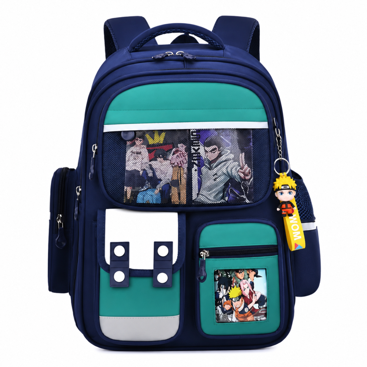 Brainy Bundle Elite Kids Backpack – Durable, Stylish & Spacious School Bag (Green)