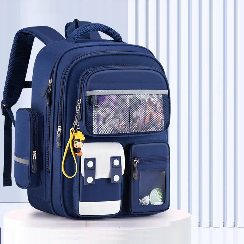Buy MyneeMoe Brainy Bundle Elite Kids Backpack – Durable, Stylish & Spacious School Bag Blue-L Size - School Bag at MyneeMoe Online In India