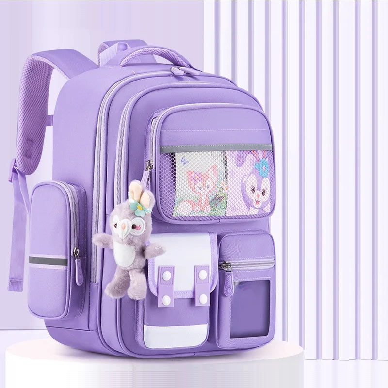 Buy MyneeMoe Brainy Bundle Elite Kids Backpack – Durable, Stylish & Spacious School Bag Purple-L Size - School Bag at MyneeMoe Online In India