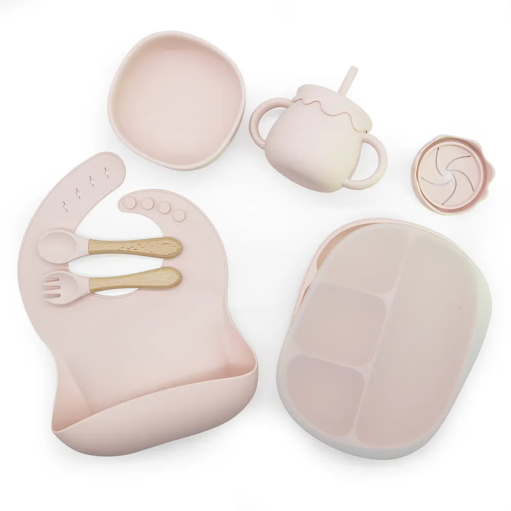 Buy Ultimate Silicone Suction Feeding Set – Mess-Free & Safe Essentials for Babies at Myneemoe Online In India