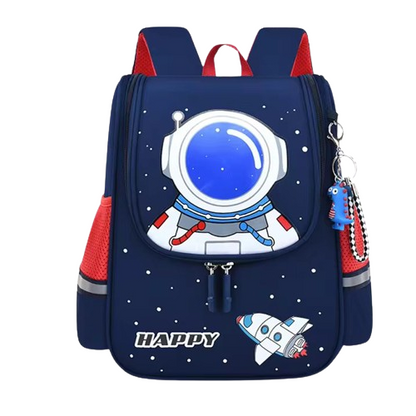 Buy Little Learner Kindergarten School Bag Blue Astronaut at Myneemoe Online In India