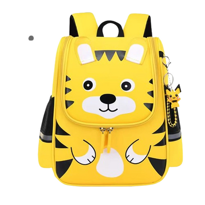 Buy Little Learner Kindergarten School Bag Yellow Tiger at Myneemoe Online In India