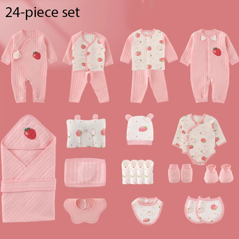 Buy Healthy Sweet 24 PCs Newborn Baby Gift Box at MyneeMoe