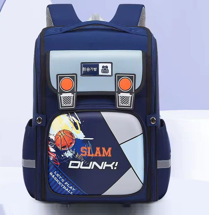 Buy MyneeMoe Campus Companion Elite Backpack - Stylish, Durable, Spacious, Waterproof School Bag for Kids Blue Glam Dunk - Kids School Bag at MyneeMoe Online In India
